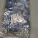 Siilues Christmas Tablecloth 60x84 Inch Rectangle, Washable Blue Snowflake Waterproof Table Cloth Seasonal Winter Holiday Scallop Edge Dining Table Cover Home Party Decorations