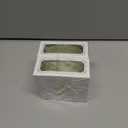 2 x MEEDEE Sage Green Velvet Ribbon 1.5 Inch Single Face Nylon Velvet Ribbon 10 Yards Spool Light Green Ribbons for Christmas Tree, Gift Wrappig, Rustic Wreath, Velvet Bow, Hair Bows, Home Decor