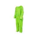 ELOOGOOKIN Kids Green Monster Onesie Fancy Furry Santa Jumpsuit Christmas Halloween Cosplay Dress Up Costume for Boys Girls (Green, XL)