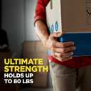 Scotch Heavy Duty Shipping Packing Tape, Clear, Packing Tape for Moving Boxes and Packaging Supplies, 1.88 in. x 22.2 yd., 6 Roll Dispensers, Moving Supplies