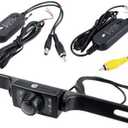 BW 2.4G Wireless Car License Mount Rear View Backup Camera 7 IR LED Night Vision with Transmitter & Receiver (Waterproof Ip67 / Color Cmos / 135 Degree Viewing Angle/Distance Scale Line)