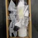 AIRROBO Dog Grooming Vacuum Kit,12000Pa Strong Pet Vacuum for Shedding,Grooming Hai,Quiet,PG100,2L Large Capacity (White)