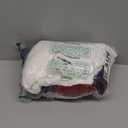 4 Pack Womens Long Sleeve Cropped Sweatshirts Crew Neck Loose Fit Pullover Thermal Tops (X-Small, Black, White, Navy Blue, Wine Red) XS