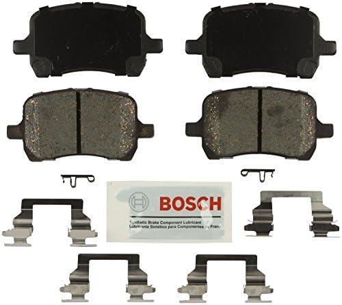 BOSCH BE1160H Blue Ceramic Disc Brake Pad Set With Hardware - Compatible With Select Chevrolet Cobalt, HHR, Malibu; Pontiac G5, G6; Saturn Aura; FRONT BOSCH BE1160H Blue Ceramic Disc Brake Pad Set With Hardware - Compatible With Select Chevrolet Cobalt, HHR, Malibu; Pontiac G5, G6; Saturn Aura; FRONT