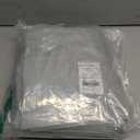 NICETOWN Grey Living Room Completely Shaded Linen Draperies, 2 Pieces, W52 x L72, Privacy Protection & Noise Reducing Ring Top Drapes, White Lined Insulated Window Treatment Curtain Panels