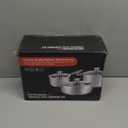 Aufranc Stainless Steel Pots And Pans Set, 6 Piece Nonstick Kitchen Induction Cookware Set, Works With Induction/Electric And Gas Cooktops, Nonstick, Dishwasher