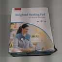 Comfytemp Heating Pad for Neck and Shoulders and Back, 2.6lb Weighted Electric Heat Pad for Pain Relief, Christmas Gifts for Women Men Mom Dad, Large FSA Eligible Heated Wrap, 9 Heat Settings&11 Timer, 19 x 23 Inch