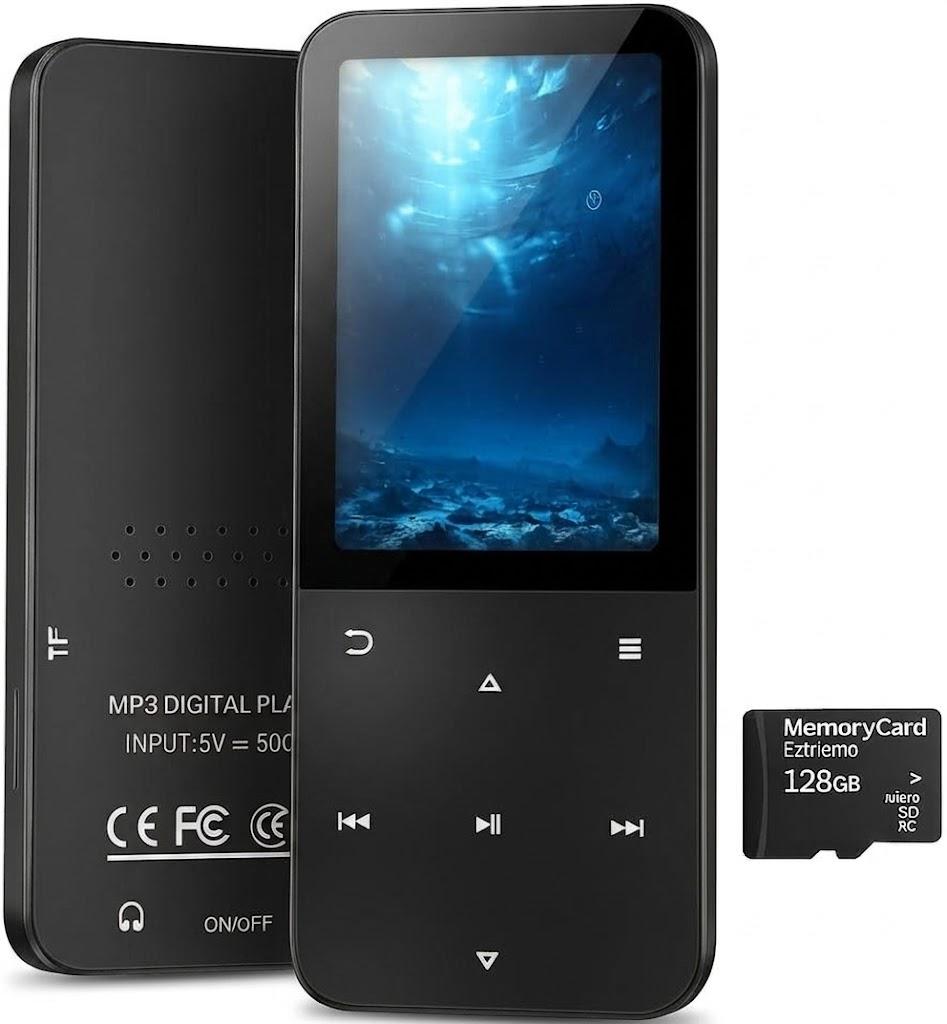 144GB MP3 Player, Bluetooth 5.2 Music Player, HiFi Sound Digital Music