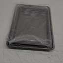 NutriChef 2-Piece Nonstick Cookie Sheet Baking Pan Set - Premium Bake Trays w/ Sleek Non-Stick Coating PFOA, PFOS, & PTFE Free - Large (15"x11") & Medium (13"x9") - Dishwasher Safe (Gray)