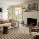 Loloi Magnolia Home by Joanna Gaines Waylon Collection WAY-02 Natural/Rust 2'-3" x 3'-9" Accent Rug
