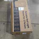 KASUE Upgraded 2 Person Sauna, Portable Infrared Sauna with 5-Layer Waterproof, 2 Steamers, 2 Folding Chair, 71x 36x 49 for Indoor, Outdoor, Gym, Spa, Carbon Black