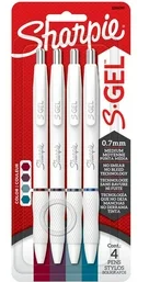 GE Streaming Internet Cable CAT 6 7ft Blue And Sharpie S-Gel White Pack of 3 