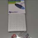 NearMoon Rain Shower Head, High Flow Stainless Steel Square Rainfall Shower, High Pressure Design, Awesome Shower Experience Even At Low Water Flow (6 Inch, Chrome Finish)