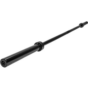 WF Athletic Supply 7 ft 2-inch Olympic Weighted Solid Steel Bar Barbell, for Weightlifting/Bench Press/Deadlift and Power Lifting Strength Training, with Rotating Sleeve, Home Gym