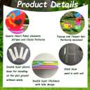 Alice Party Decorations Wonderland Yard Decor,Garden Tea Party Decorations Yard Stakes Stand Set, 1 Set Stacked Teacups and 1 Set Teapot with Brackets