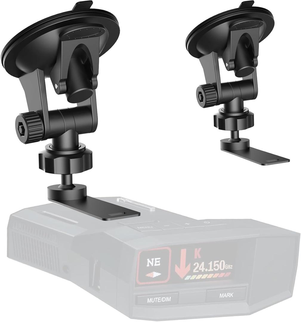 Super Radar Detector Mount,Super Car Windshield,Dashboard Suction Cup Bracket,Compatible with Uniden R7 R8 R8w Radar Detector (for Uniden R7/R8 Radar)