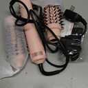 3 in 1 Rotating Hair Dryer Brush,Negative Ionic Professional Brush Blow Dryer with Detachable Brush(2" & 1.5"),3 Heats and 2 Speeds Rotating Hot Air Brush for Curling,Straight,Drying