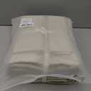 JIYUAN 100% Washed Cotton Duvet Cover Set 3 PCS Super King Plus, 1 Duvet Cover 120x120 Inches(Comforter Not Included) and 2 Pillowcases,Linen Feel Bedding Set Comfy and Breathable,Heathered Beige