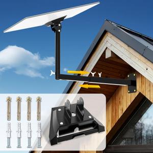 Starlink Gen 3 Mount with Adapter, Extension-Type Heavy Duty Starlink Long Wall Mount, StarLink Pole Mount, Mounting Kit for Starlink Gen 3 Internet Kit Satellite