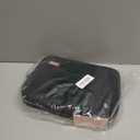 NISHEL Travel Toiletry Bag for women, Portable Hanging Organizer for Travel-Sized Shampoo, Conditioner, Brushes Set, makeup Accessories, Medium Size, Black