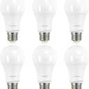 Linkind A19 LED Light Bulbs, 75 Watt Equivalent Dimmable Light Bulbs, E26 Base, 2700K Soft White, 13W 1100 Lumens, UL Listed FCC Certified, Lighting for Bedroom Living Room Home Office, 6 Packs
