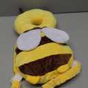 PandaEar Baby Head Protection Backpack, Toddler Walking Head Protector, Adjustable Head Protector Pad Safety Cushion (Yellow)