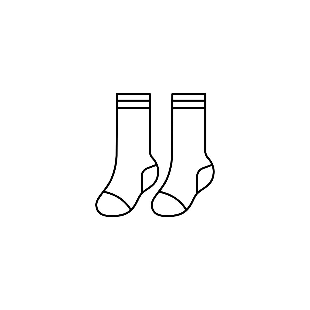 Black Socks, 1 pack