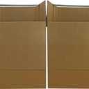 UBOXES Wardrobe Moving Boxes, 20 x 20 x 34 inch, 3 Pack, Tall Boxes, with Bars