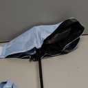 Mini Portable Travel Umbrella for Rain & Sun UV Protection for Backpack Pocket (Ice Blue)