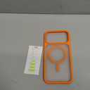 TORRAS Stronger Magnetic & Shockproof for iPhone 17 Pro Max Case, Fit for MagSafe, Military Grade Drop Protection, Camera Control, DIY Button, Slim for iPhone 17 Pro Max Case Translucent Orange