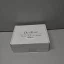 Der Rose 3 Pack Fall Mini Potted Fake Plants Artificial Plastic Eucalyptus Plants Topiaries Fall Decorations for Home Office Desk Farmhouse Room Bathroom Fall Decor (Orange)