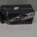 DEERC Fast RC Boat for Kids, 20+MPH, Capsize Recovery,24+ Mins, 9.84 x 3.58 x 2.76 inches