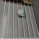 Regalo 2-in-1 Extra Tall Easy Swing Stairway and Hallway Walk Through Baby Gate, White, 24" - 40.5" Wide