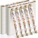 50 Pcs Baby in Bloom Baby Shower Favors Decorations Party Games Winners Prizes Gifts Bulk Floral Emery Board Nail File for Adults Guests Gender Reveal Favors Decorations Gift Bags Stuffers