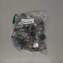 Ansible 24 Pcs Chair Leg Floor Protectors Square, Silicone Felt Furniture Leg Pads Caps Covers for Hardwood Floors (Fit:1-1/16" to 1-5/8") (Clear)