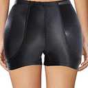 Women Hip Enhancer Panties Boy Shorts Padded Body Shaper Butt Lifter Shapewear Underwear Pads Tummy Control Seamless Large