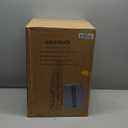 Golf Travel Bag for Airlines with Carbon Fiber Look Hard Top, Protective Club Traveling Cover with Wheel, Golf Club Carrier Case for Airplanes, Thick Padding, Durable Zippers, 2 Spacious Side Pockets