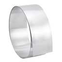 PH PandaHall 78.7" x 4" Aluminum Flashing, 0.5mm Metal Strip Sheet Metal Foil Roll Sheet Strip Aluminum Roof Panels Aluminum Sheet Foil Strips for DIY Craft Sealing Door Window Repair Garden