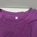 LuxLass Mardi Gras Shirt for Women Happy Mardi Gras Day T-Shirt Womens Fat Tuesday Party Tee Tops Purple ,medium