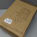 Porch Light with GFCI Outlet with Remote, Dusk to Dawn Outdoor Lighting with Outlet, Upgraded 4 Lighting Modes Motion Sensor Outdoor Lights, Waterproof Outside Lights for House Patio Garage Front Door (1-Pack, Black)