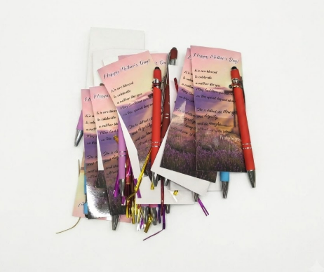 Mother's Day Church Gifts Bible Verse Notebooks Christian Pens with Bookmark 