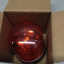 3inch Rotating Red Flashing Beacon Party Lamp DJ Strobe Light Disco Ball Light, 360 Degree Flashing Flare Safety Warning Lights Emergency LED Police Car Siren Strobe Lights 