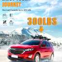 KINGGERI 300lbs Lockable Roof Rack Cross Bars Compatible with 2018-2024 Chevy Chevrolet Equinox & GMC Terrain.Heavy Duty Aluminum Roof Rails Crossbars Luggage Kayak Canoe Snowboard SUV Accessories
