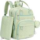 Iniuniu Diaper Bag Backpack, 4 in 1 kit Large Unisex Baby Bags for Boys Girls, Waterproof Travel Back Pack with Pouch