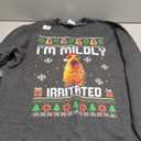 I'm Mildly Irritated Marcus The Worm Christmas Funny Meme Sweatshirt, M