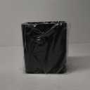 TIPGO Small Metal Trash Can, 2.1 Gallon Slim Trash Can for Bathroom, Wastebasket Garbage Bin for Bedroom, Office, Kitchen, Under Sink (Matte Black)