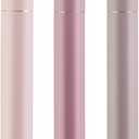 4 x DIVERSEBEE Black Ink Ballpoint Pens, 3 Pack Retractable No Bleed Bible Pens, Cute Aesthetic Pastel Pens for Teachers, Bible Study Journaling Supplies, School Office Gifts Accessories, 1.0mm (Blush)