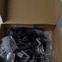 Ravinte 30 Pack Solid 3 Inch Center to Center Slim Square Bar Drawer Handles for Kitchen Cabinet Hardware Matte Black