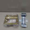 Wall Mounted Heavy Duty Recessed Toilet Paper Holder (Satin Brass)