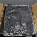 Furologee Nightstands Set of 2, End Tables with Charging Station and LED Lights, Black Night Stands with 2 Fabric Drawers, Bedside Tables Set of 2 for Living Room/Bedroom,Black Oak